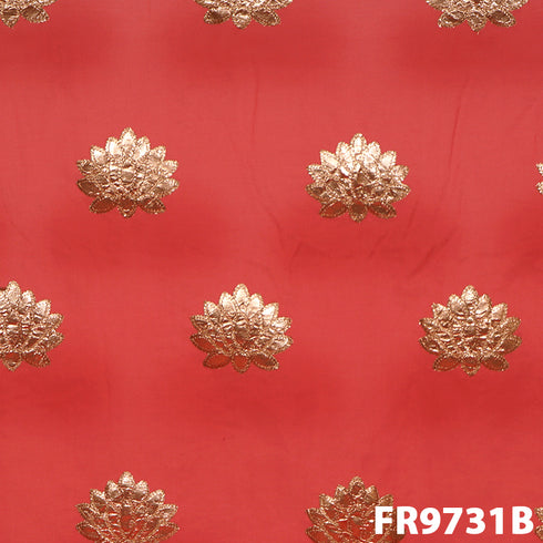 Gota Patti Organza. Fabric-FR9731