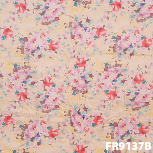 Printed Muslin Fabric-FR9137