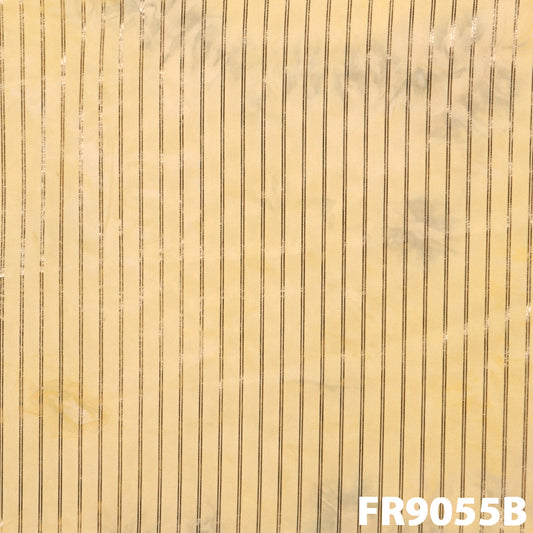 Foil Organza Fabric-Fr9055