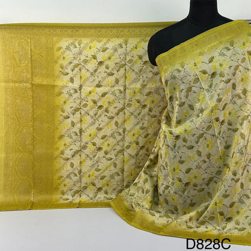 Silk Tissue Georgette Dupatta -D828