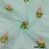 Embroidered Kota Cotton Fabric-KA1249