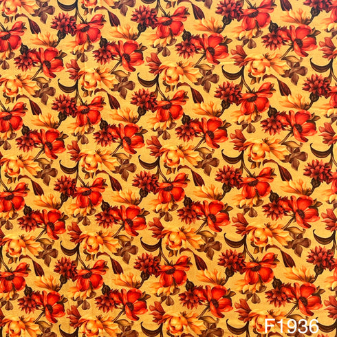 Printed Velvet fabric-F1936