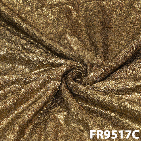 Sequins Georgette Fabric-FR9517
