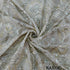 Thread Embroidered Sequins Georgette Fabric-KA574
