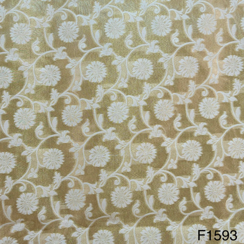 Banarasi Tissue Fabric-F1593
