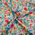 Printed Linen Self Check Fabric-KA1595