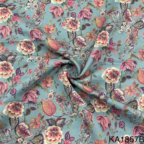 Printed Linen Fabric-KA1857
