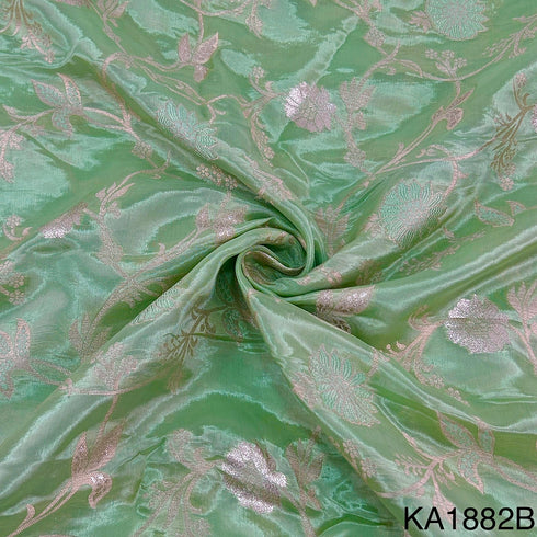 Silk Brocade Fabric-KA1882