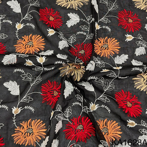 Embroidered Cotton FABRIC-KA1628