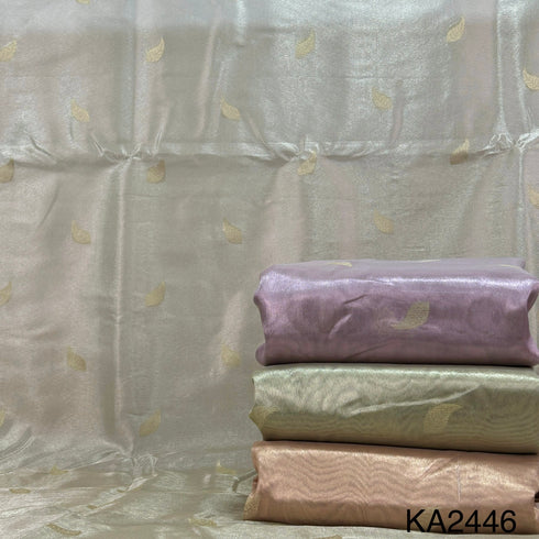 Zari Tissue Fabric-KA2446