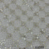 Dyeable Thread Embroidered Sequins Georgette Fabric - KA533