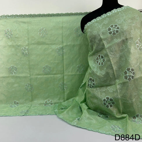 Embroidered Kota Cotton Dupatta-D884