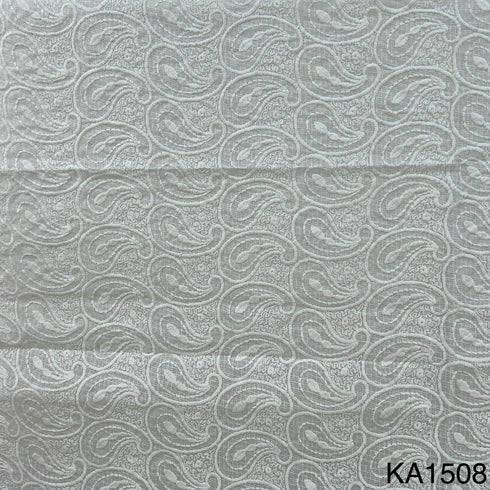 Embroidered Kota Cotton Fabric-KA1508