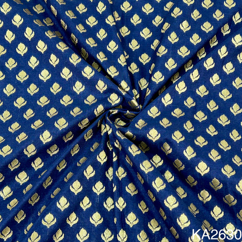 Banarasi Silk Brocade Fabric-KA2630