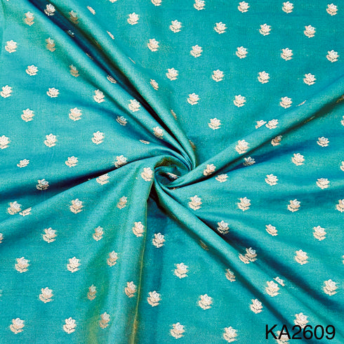 Banarasi Silk Brocade Fabric-KA2609