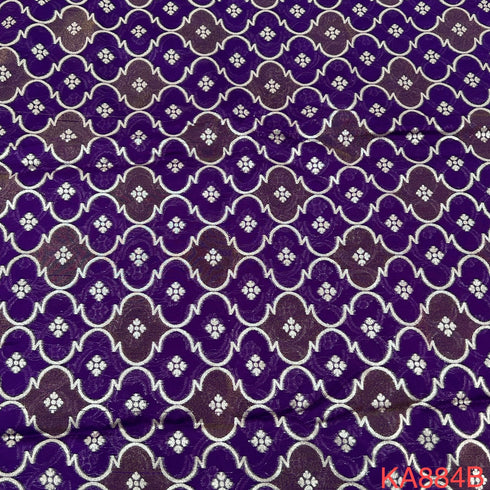 Banarasi Organza Fabric-KA884