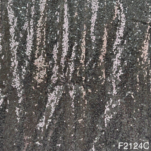 Sequins Net Fabric-F2124