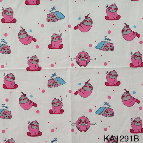 Baby Print Cotton Fabric-KA1291