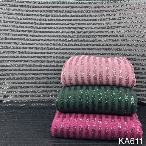 Sequins Net Fabric - KA610