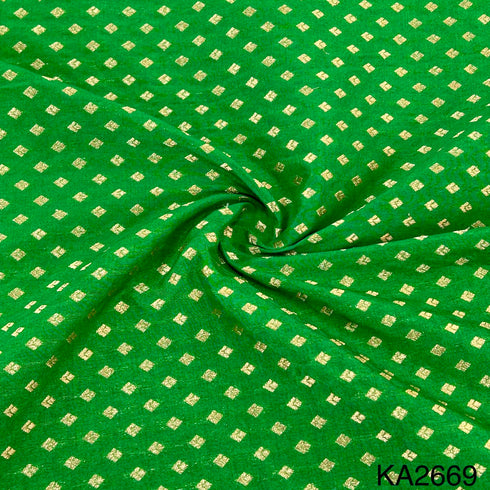 Banarasi Silk Brocade Fabric-KA2669