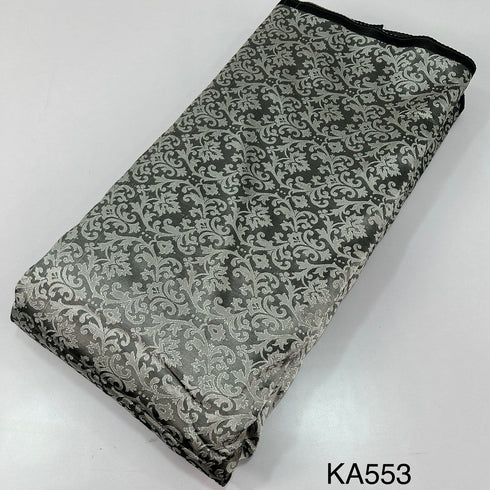 Self Jaquard Brocade Fabric-KA553