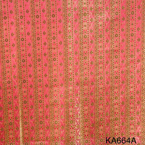 Banarasi Silk Brocade Fabric-KA664
