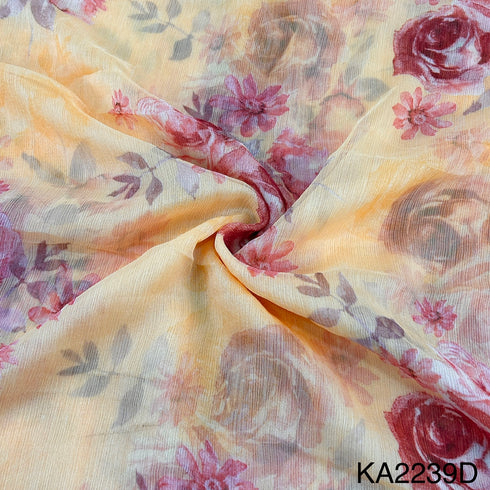 Printed Chiffon Fabric-KA2339