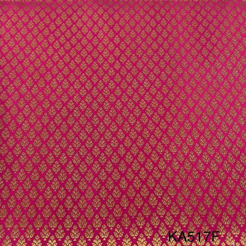 Silk Brocade Fabric-KA517