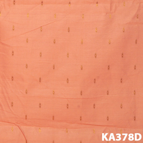 Zari Cotton Silk Fabric-KA378