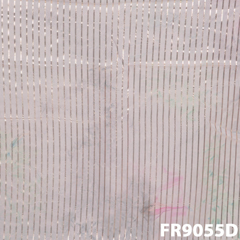 Foil Organza Fabric-Fr9055
