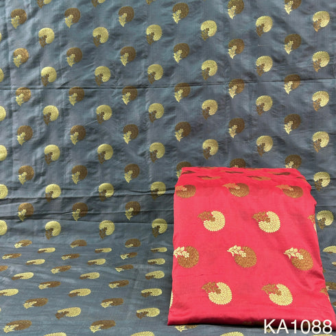 Banarasi Silk Fabric-KA1088