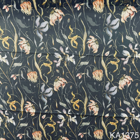 Printed Organza Fabric-KA1375
