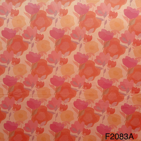 Printed Georgette fabric-F2083