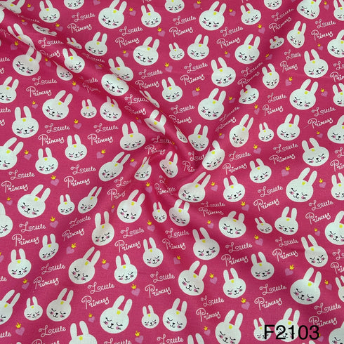 Printed Glaze Cotton Fabric-F2103