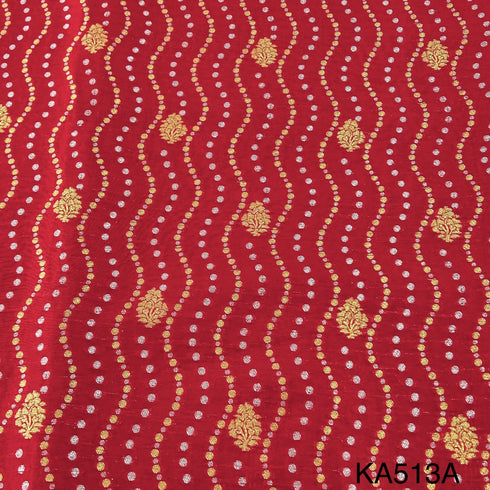 Silk Brocade Fabric-KA513