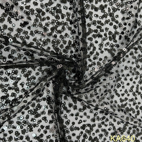 Sequins Net Fabric-KA640
