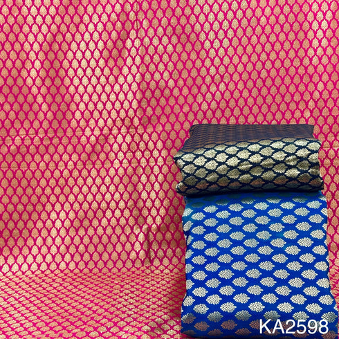 Banarasi Silk Brocade Fabric-KA2598
