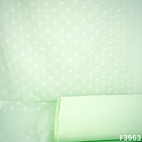 Self Dot Mul Cotton Fabric- F3963