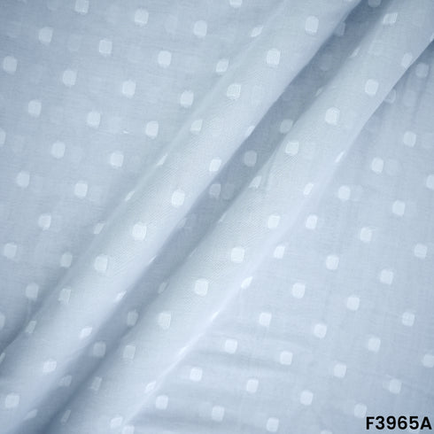 Self Dot Mul Cotton Fabric- F3965