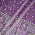 Cutdana Zari Sequins Embroidered Organza Fabric- F4870
