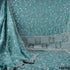 Cutdana Zari Sequins Embroidered Organza Fabric- F4870