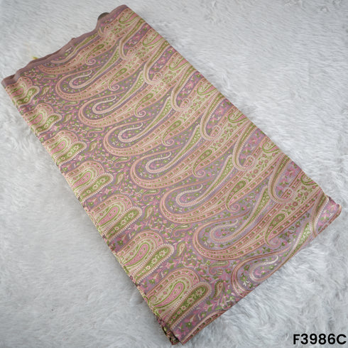 Self Jacquard Brocade Fabric- F3986