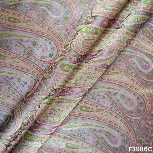 Self Jacquard Brocade Fabric- F3986