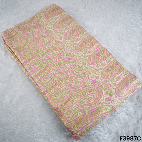 Self Jacquard Brocade Fabric- F3987