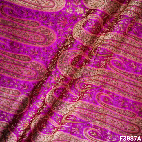 Self Jacquard Brocade Fabric- F3987