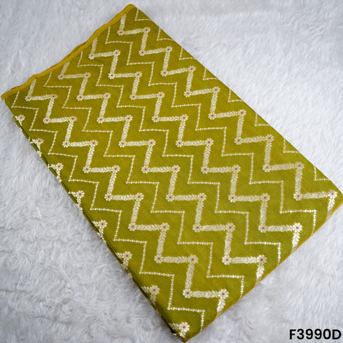 Banarasi Silk Brocade Fabric- F3990