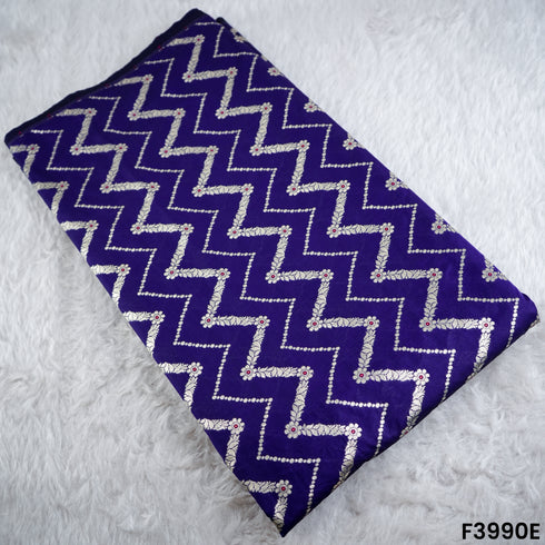 Banarasi Silk Brocade Fabric- F3990