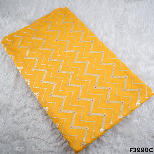 Banarasi Silk Brocade Fabric- F3990