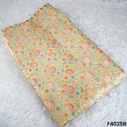 Pure Banarasi Silk Fabric- F4025