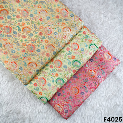 Pure Banarasi Silk Fabric- F4025